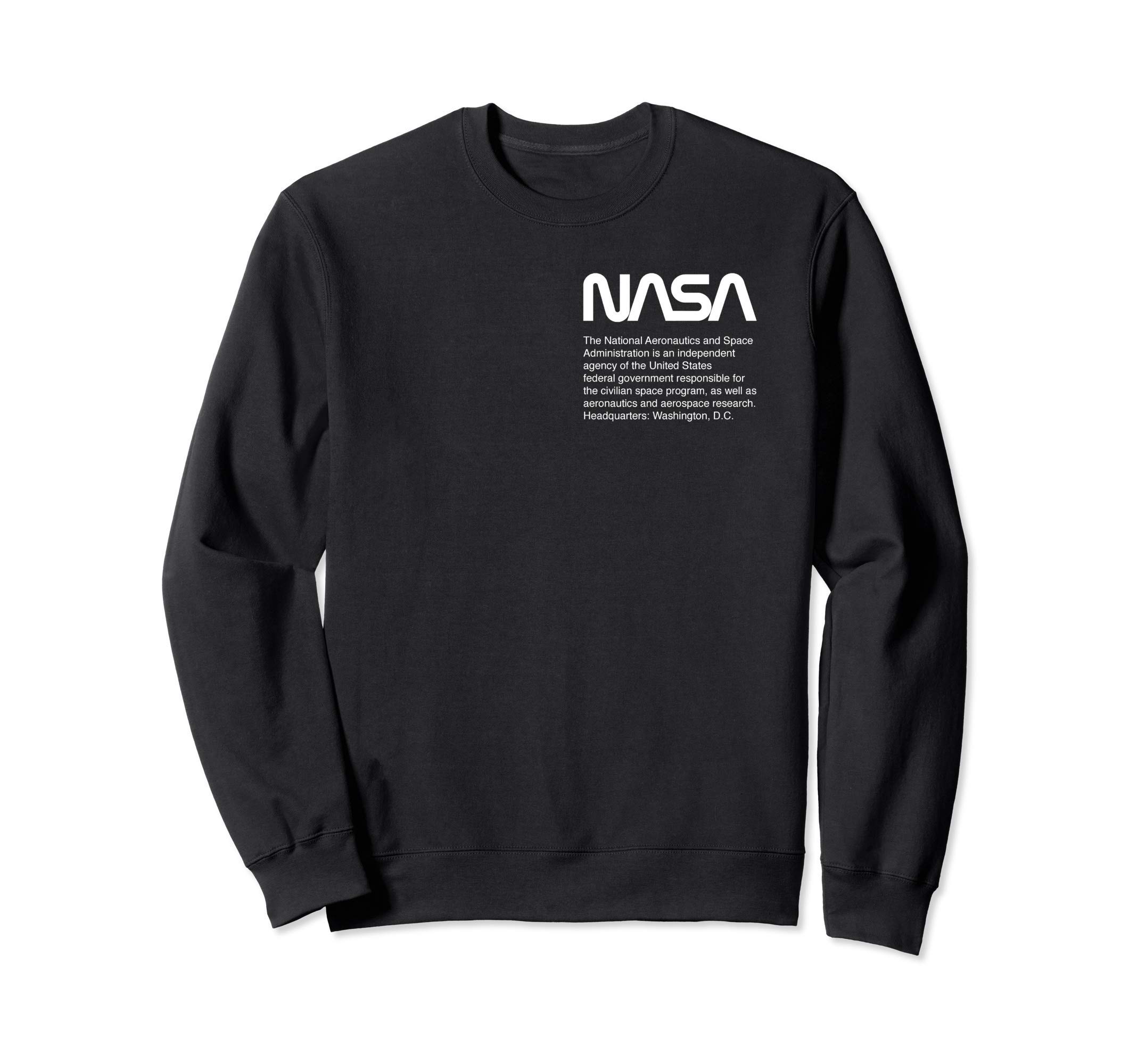 NASA スペーストレーナー NASA x Spacewalk sweatshirt ユニセックス男女兼用 NASA×宇宙